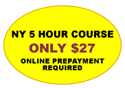 ny 5 hour course - only $25